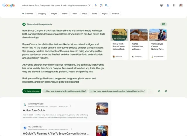 Search Generative Experience