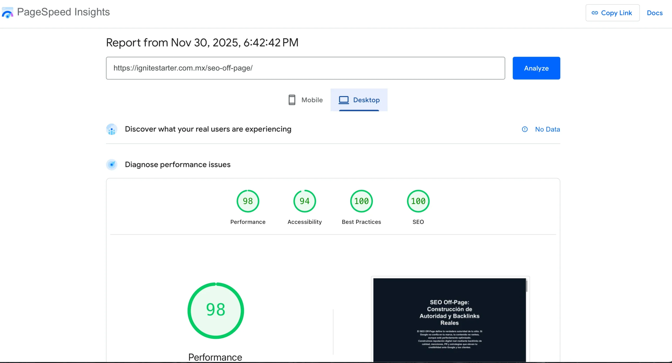 Google-Pagespeed-Insights