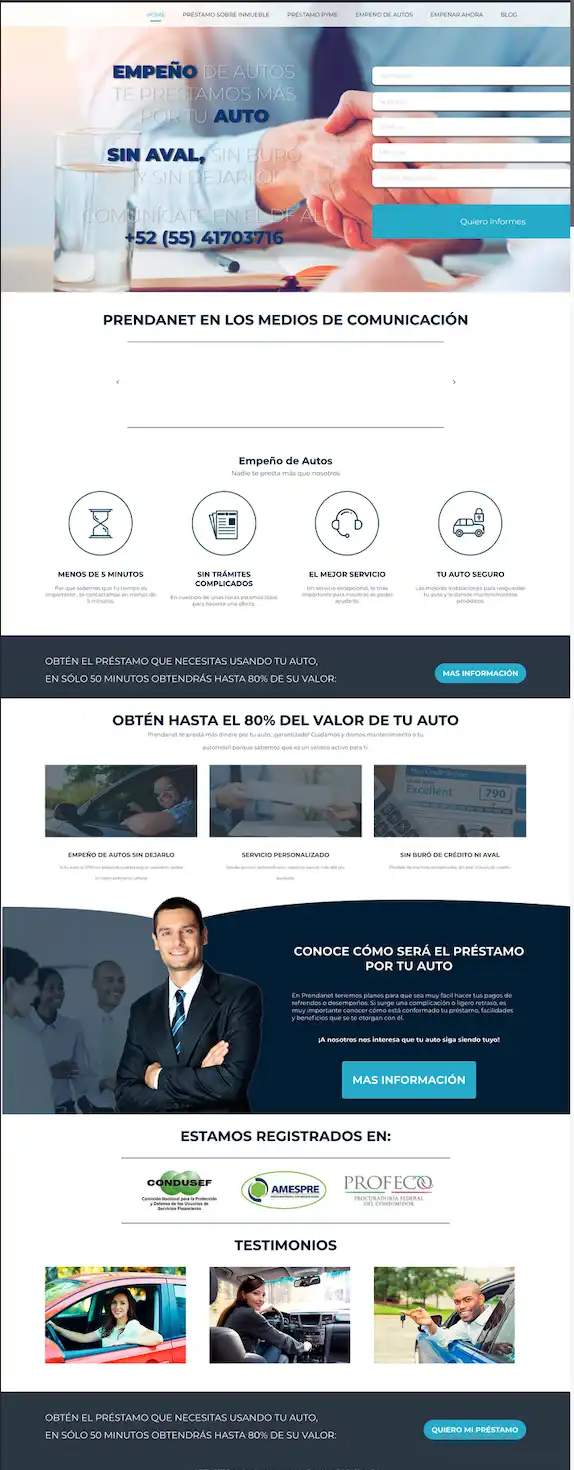 Sitio web con WordPress CMS Sitio web con WordPress CMS